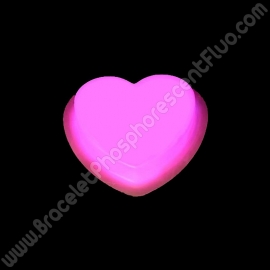 Spilla Fluo Cuore (1pz)